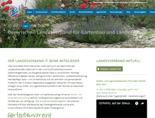 Tablet Screenshot of gartenbauvereine.org